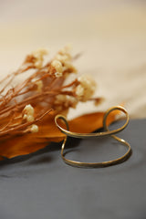 Wワイヤーカフバングル