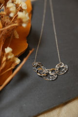 クリアチェーンネックレス