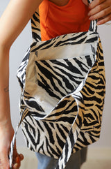 アソート柄ロゴ刺繍トートバッグ