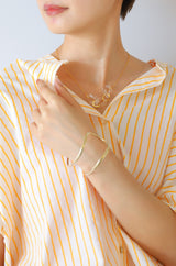 クリアチェーンネックレス