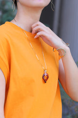 モチーフチェーンネックレス