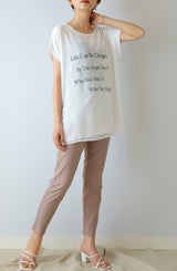 カラーロゴ3DTプリントTシャツ