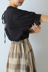 プチハイネック前後2wayプルオーバー