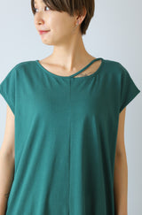 アシメコクーンワンピース