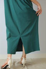 アシメコクーンワンピース