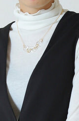 クリアチェーンネックレス