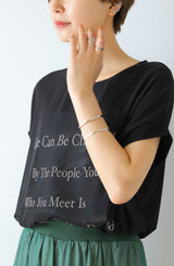 Wワイヤーカフバングル