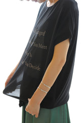 カラーロゴ3DTプリントTシャツ