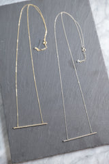 ロングバーネックレス