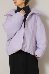 スタンドスヌードネック中綿ダウン