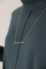 ロングバーネックレス