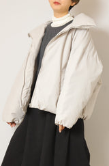 スタンドスヌードネック中綿ダウン