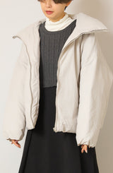 スタンドスヌードネック中綿ダウン