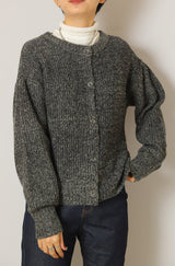 ミックスニットカーディガン