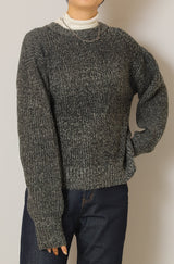 ミックスニットカーディガン