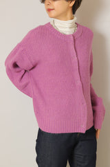 ミックスニットカーディガン