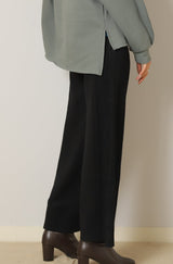 サイドケーブルニットパンツ