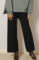 サイドケーブルニットパンツ