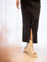 スウェットライクタイトスカート