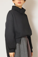 オフタートル裏起毛プルオーバー