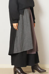 ヘリンボーン変形パンツ