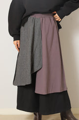 ヘリンボーン変形パンツ