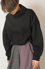 オフタートル裏起毛プルオーバー