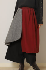 ヘリンボーン変形パンツ