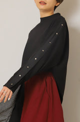 ショルダースナッププルオーバー