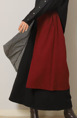 ヘリンボーン変形パンツ