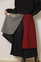 ヘリンボーン変形パンツ