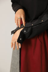 ショルダースナッププルオーバー