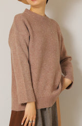 MIXビッグニットプルオーバー