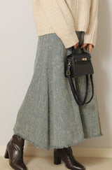 ミックスツイードマーメイドスカート