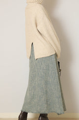 ミックスツイードマーメイドスカート