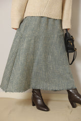 ミックスツイードマーメイドスカート