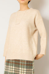 MIXビッグニットプルオーバー