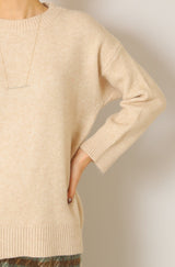 MIXビッグニットプルオーバー