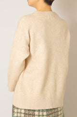 MIXビッグニットプルオーバー