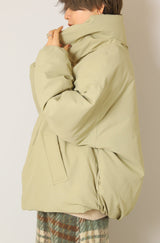 スタンドスヌードネック中綿ダウン