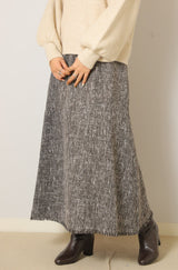 ミックスツイードマーメイドスカート