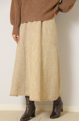 ミックスツイードマーメイドスカート
