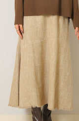 ミックスツイードマーメイドスカート