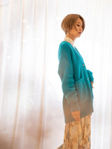 コンチョボタンカーディガン