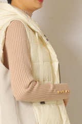 ヒートハイネック袖釦プルオーバー