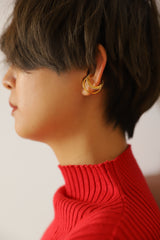 ビジュー2連イヤーカフ