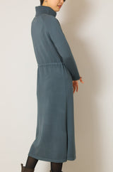 ハイゲージニットドロストワンピース