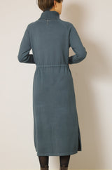 ハイゲージニットドロストワンピース