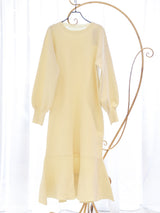 スウェットライクマーメイドワンピース