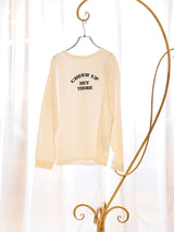 ロゴ刺繍Tシャツ